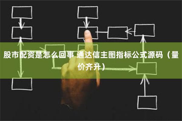 股市配资是怎么回事 通达信主图指标公式源码（量价齐升）