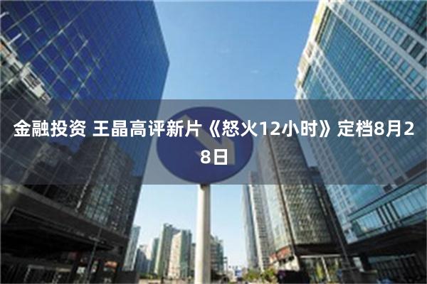 金融投资 王晶高评新片《怒火12小时》定档8月28日