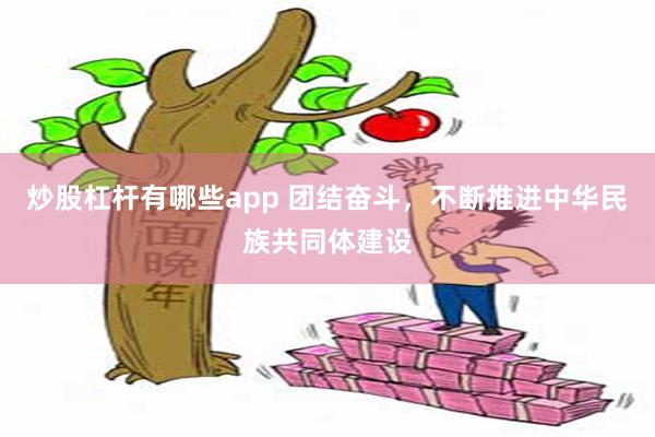 炒股杠杆有哪些app 团结奋斗，不断推进中华民族共同体建设